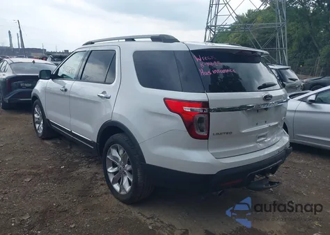 2014 Ford Explorer Limited из США, поврежденный, VIN 1FM5K7F88EGA85377